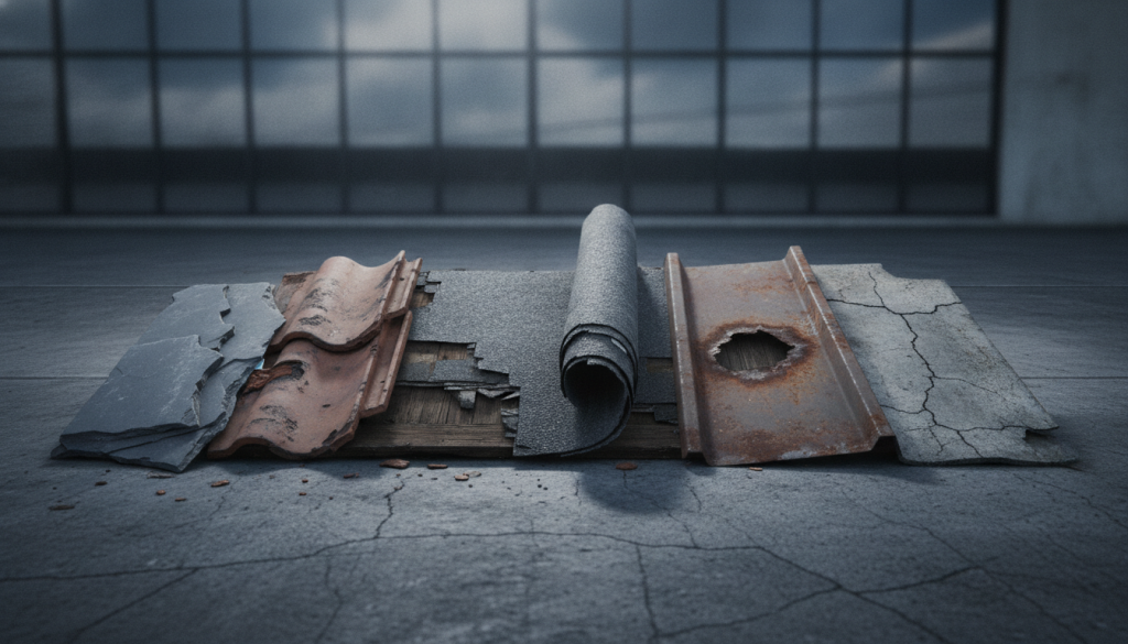 What Causes Different Roofing Systems to Fail? A Material-by-Material Breakdown